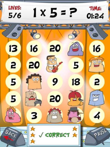 Maths Rock Times Tables & Bingo | IndieGames.Press